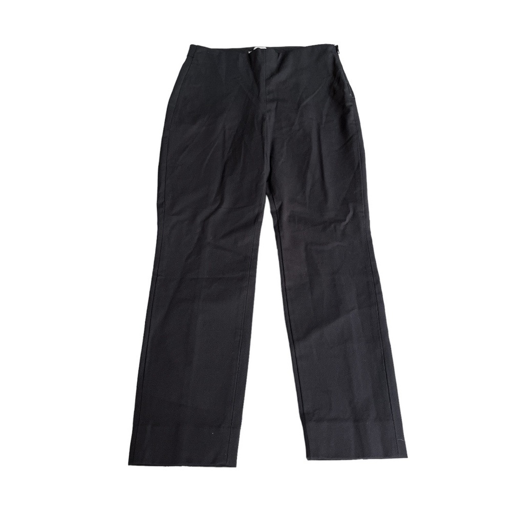 Everlane The Side Zip Stretch Cotton Work Pant Black Size 6